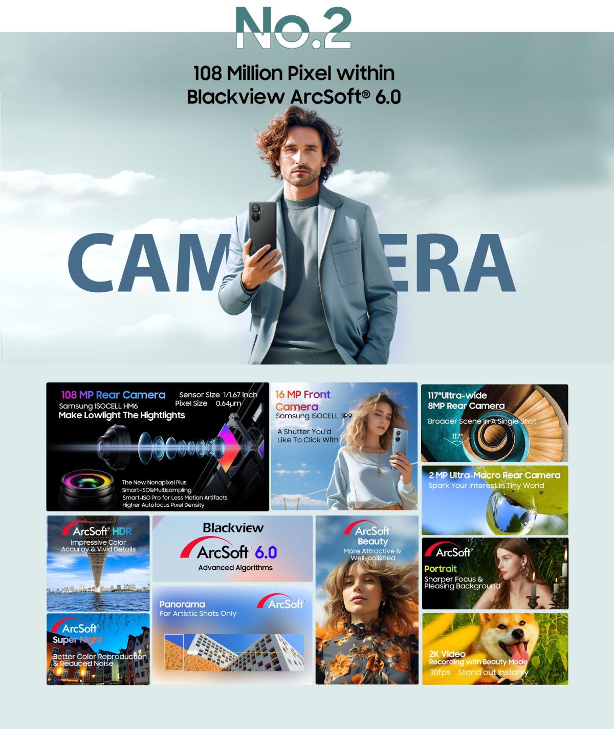 Blackview A200 Pro 3 Blackview, Blackview A200 Pro, smartphone, topo de gama TecheNet Blackview a200 pro (3)