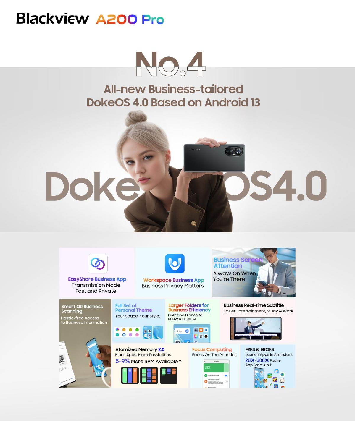 Blackview A200 Pro 5 Blackview, Blackview A200 Pro, smartphone, topo de gama TecheNet Blackview a200 pro (5)