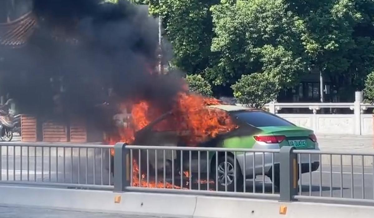 Carro eletrico incendio carros elétricos, incêndio, mobilidade elétrica