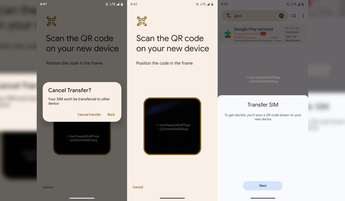 Google Android eSIM Android, Código QR, eSIM, google TecheNet Google android esim
