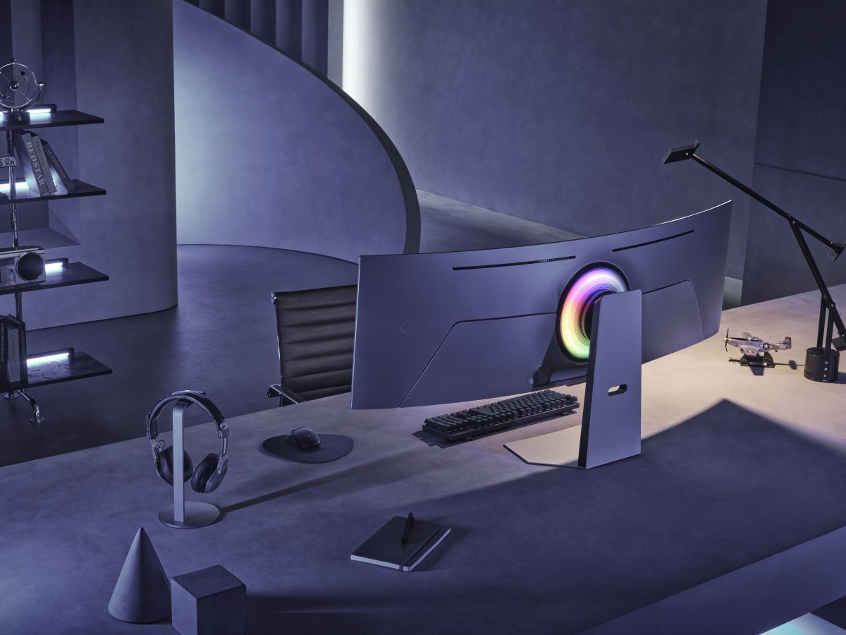 Odyssey OLED G9 back Monitor Gaming, monitor OLED, Odyssey OLED G9, Samsung TecheNet Odyssey oled g9 back monitor gaming, monitor oled, odyssey oled g9, samsung