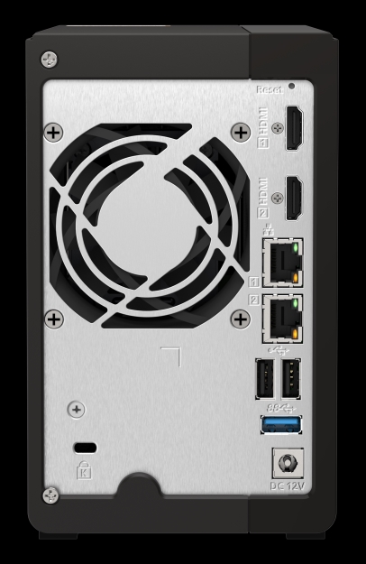 QVP 21C BACK QNAP, QVP-21C, QVP-41C, servidores de rede TecheNet Qvp 21c back