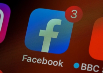 Imagem da logo do facebook