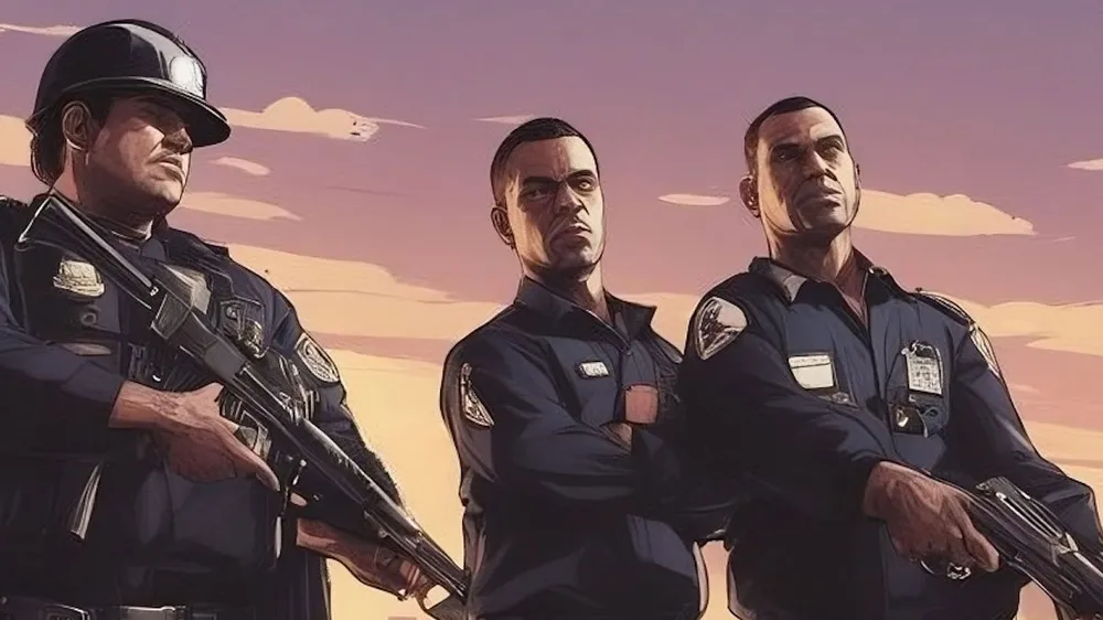 Imagem promocional do game GTA 5