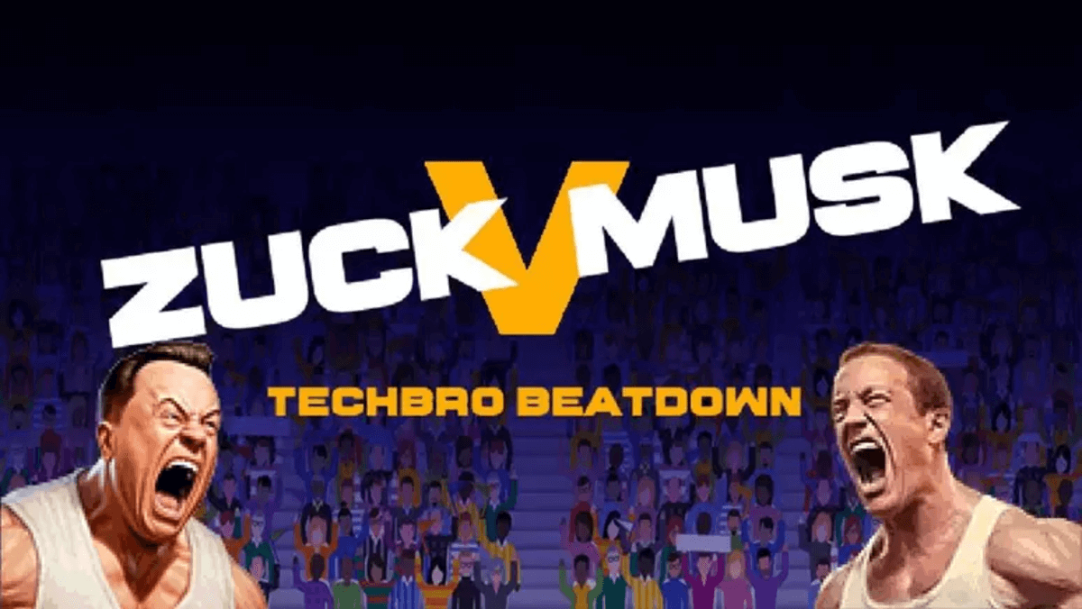 Imagem do jogo Zuck vs Musk - Techbro Beatdown