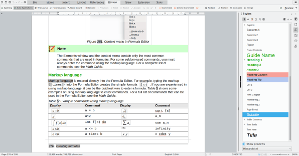 imagem do software LibreOffice