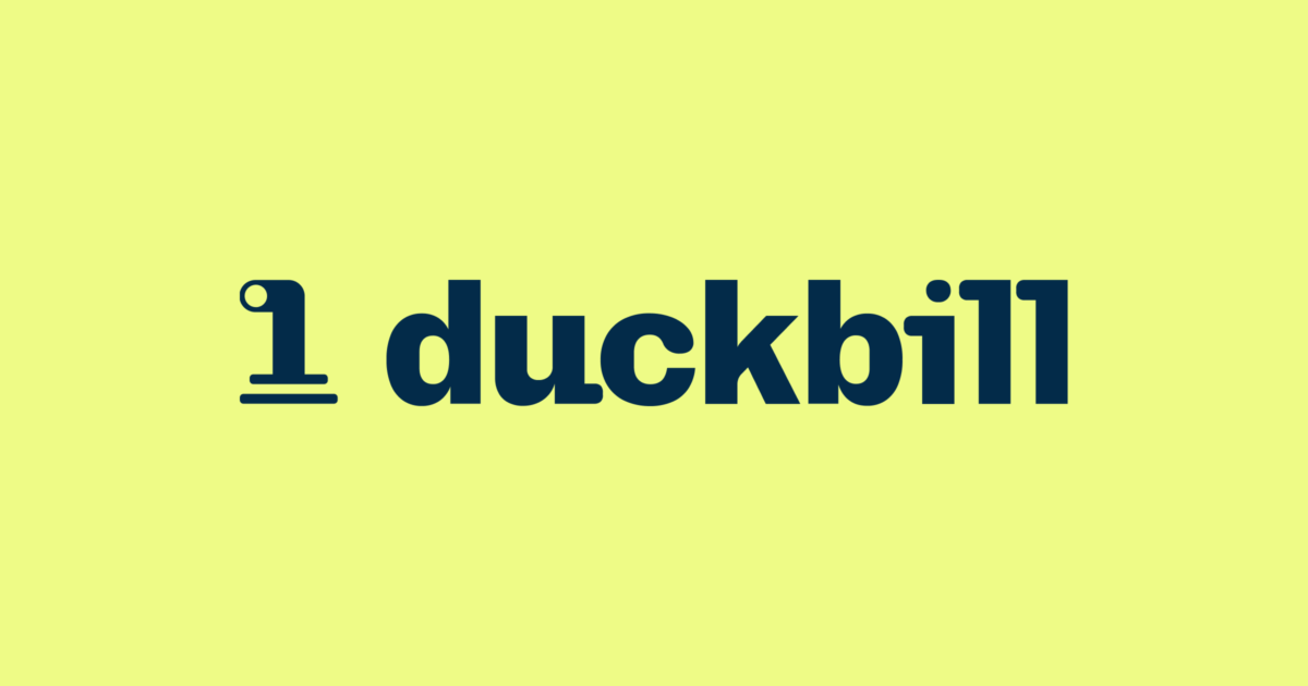 Logo da duckbill