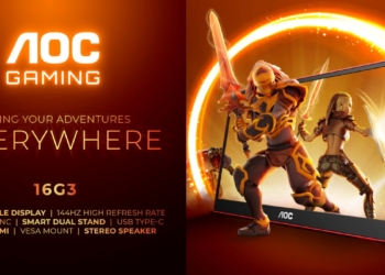 Monitor aoc gaming 16g3: a nova era do gaming móvel