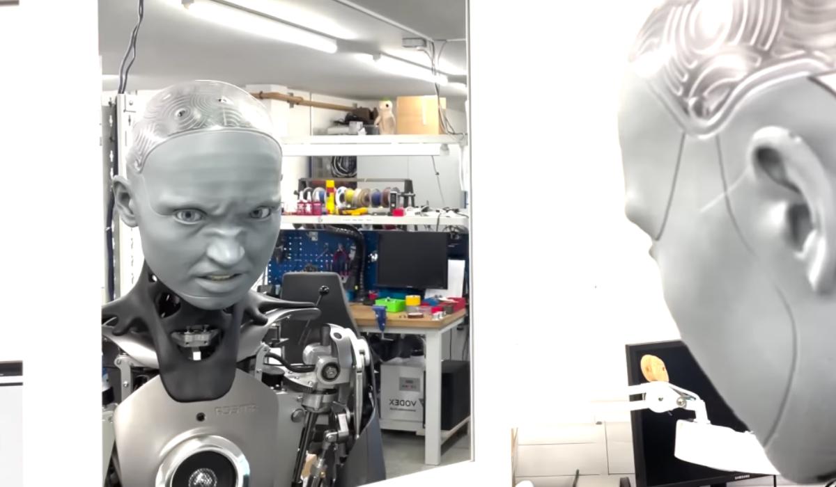 Ameca Robot inteligência artificial