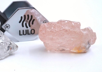 Lulo rose diamante cor de rosa
