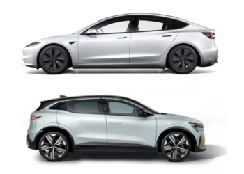 Tesla model 3 vs megane e-tech