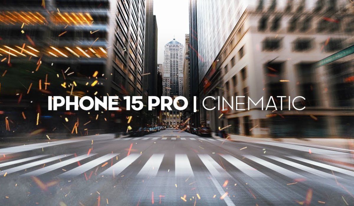 Apple iPhone 15 Pro - Vídeo cinemático