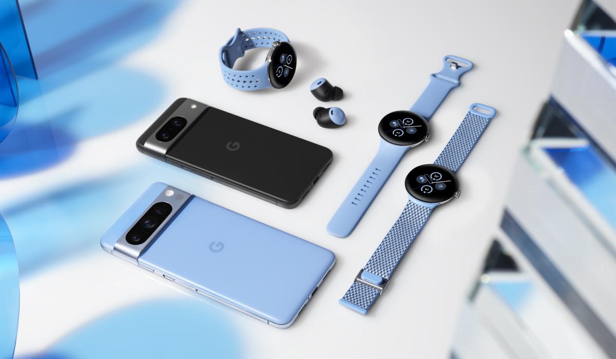 Google pixel 8 pro watch 2 buds pro a