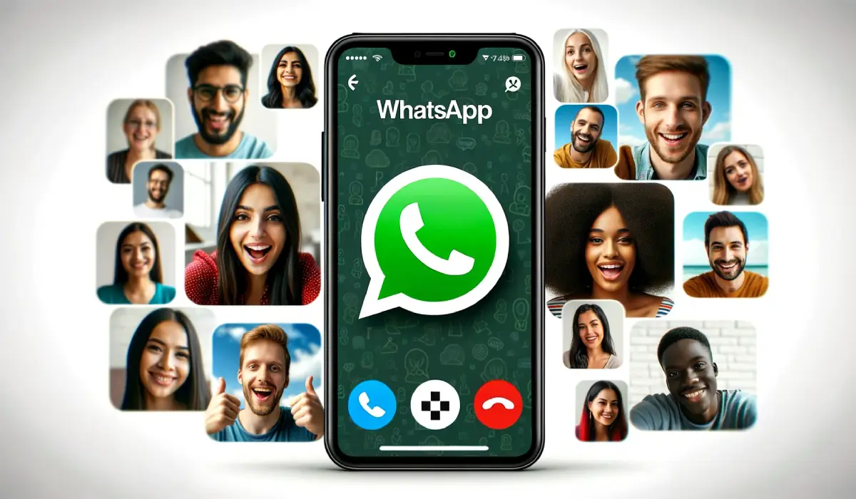 WhatsApp Chamadas de Grupo