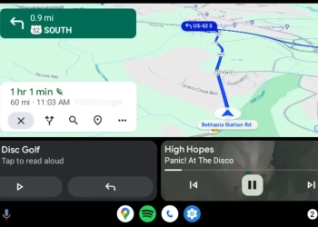 Google maps android auto