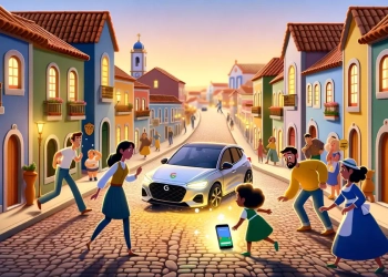 Google pixel deteçao de acidentes portugal