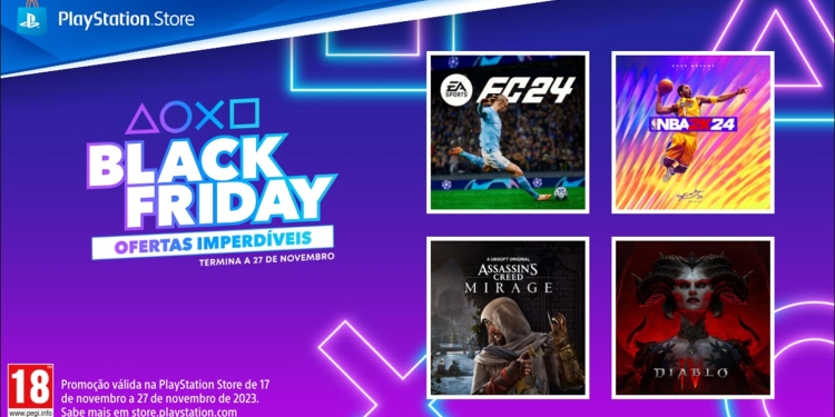 Black Friday 2023 na PlayStation Store já começou