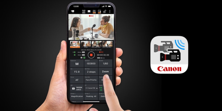 Canon anuncia aplicação Multi-Camera Control para iOS