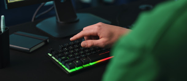 teclado Trust TecheNet Teclado metálico thado tkl