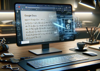 Google docs matemática