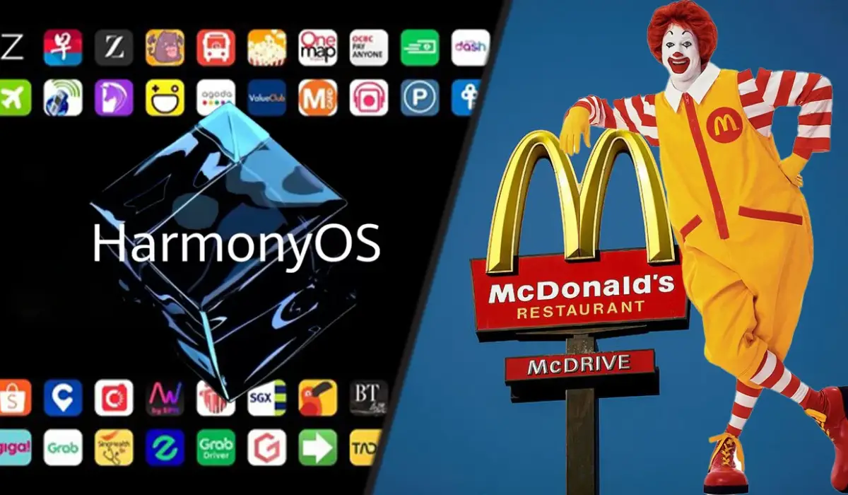 Mcdonalds's harmonyos huawei
