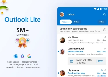 Microsoft outlook lite - android