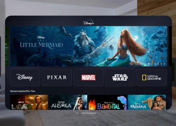 Apple vision pro disney+