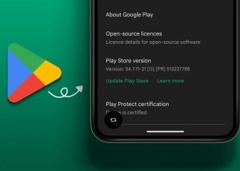 Google play store alertas de atualização