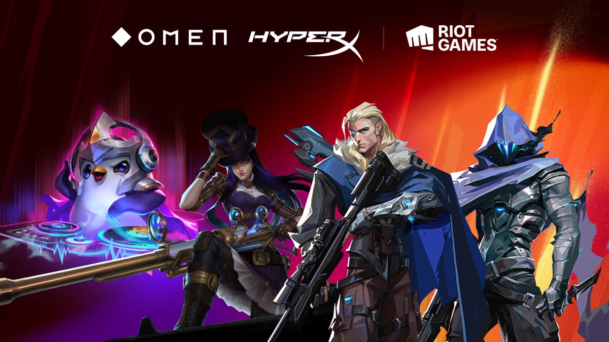 Riot Games, OMEN e HyperX unem-se numa parceria global inovadora