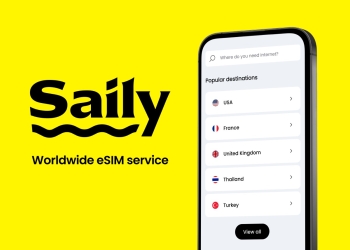 Saily, uma app esim