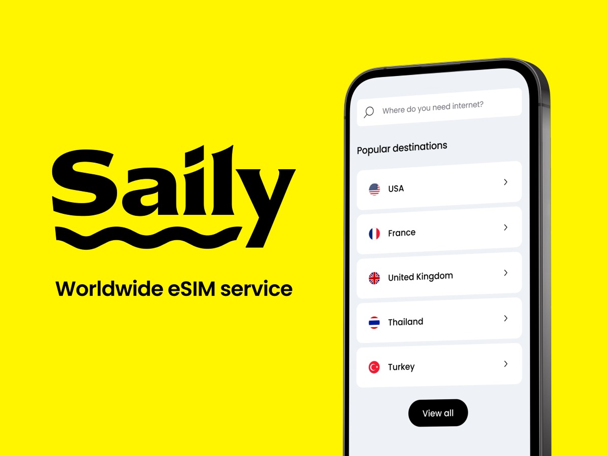 Saily, uma app eSIM