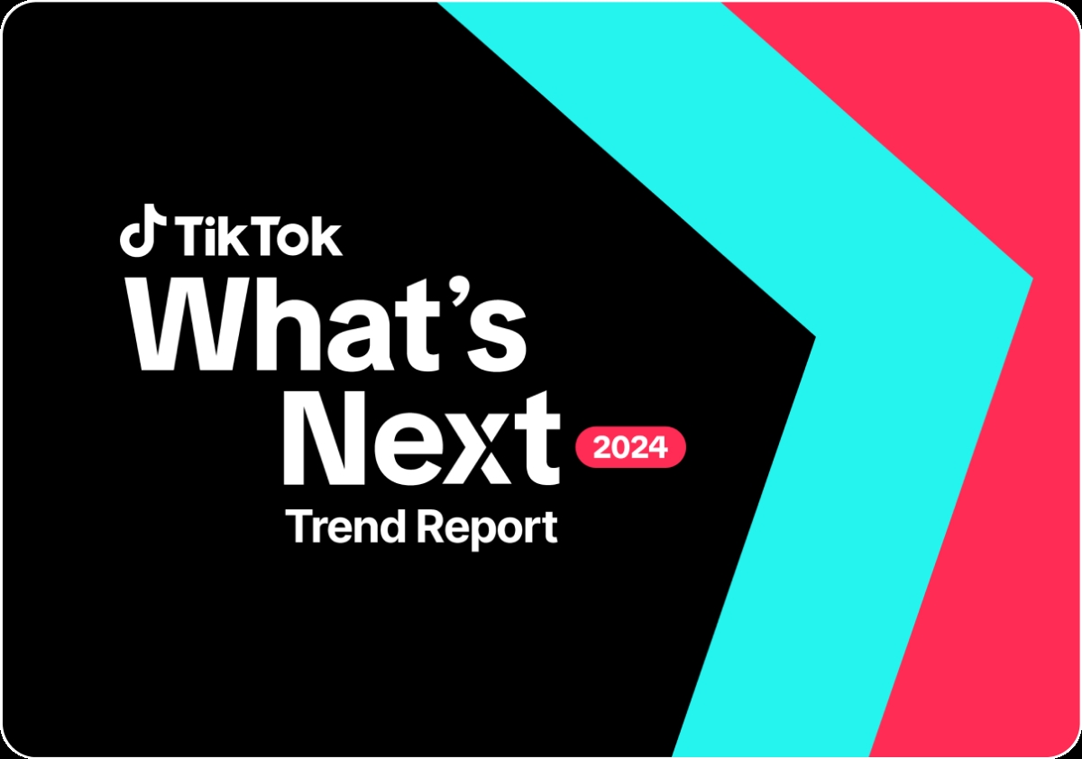 Rede social TikTok antevê as tendências para 2024