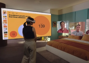 Zoom apple vision pro