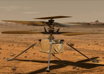 Helicóptero ingenuity em marte