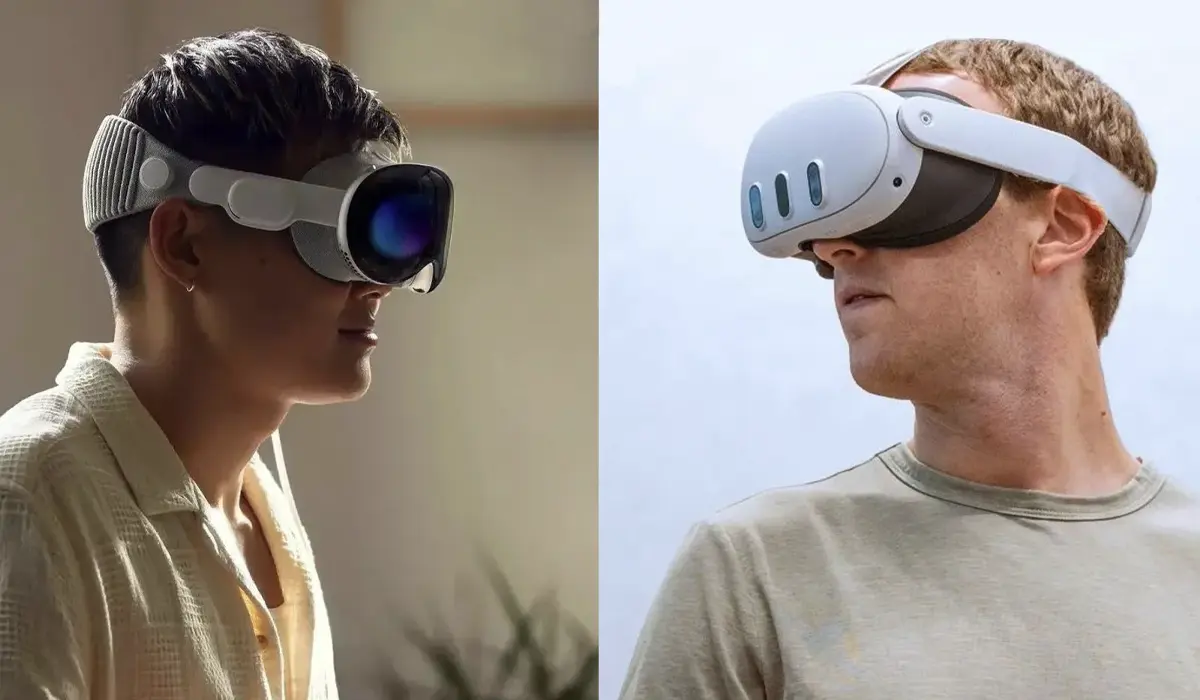 Apple vision Pro vs Meta Quest 3 TecheNet Apple vision pro vs meta quest 3