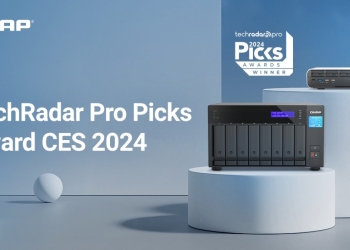 Qnap conquista 2 ces 2024 picks awards da techradar pro