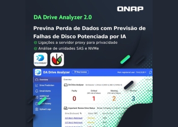 Qnap lança da drive analyzer 2. 0 com ia