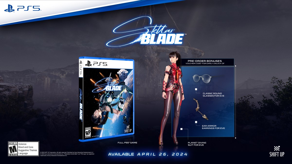Stellar Blade: Lançamento exclusivo na PS5 em 26 de abril