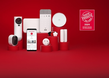 Alarme presense distinguido como produto do ano 2024