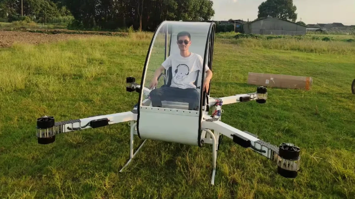 Drone Passageiros TecheNet Drone passageiros