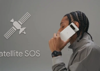 Google pixel sos satélite
