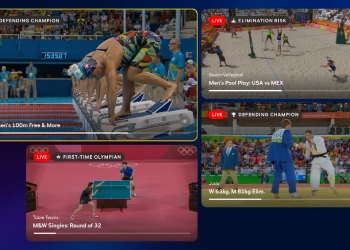 Peacock - jogos olímpicos de paris