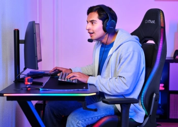 Cadeiras e mesas rgb:trust eleva a experiência de gaming