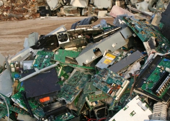 E-lixo nações unidas