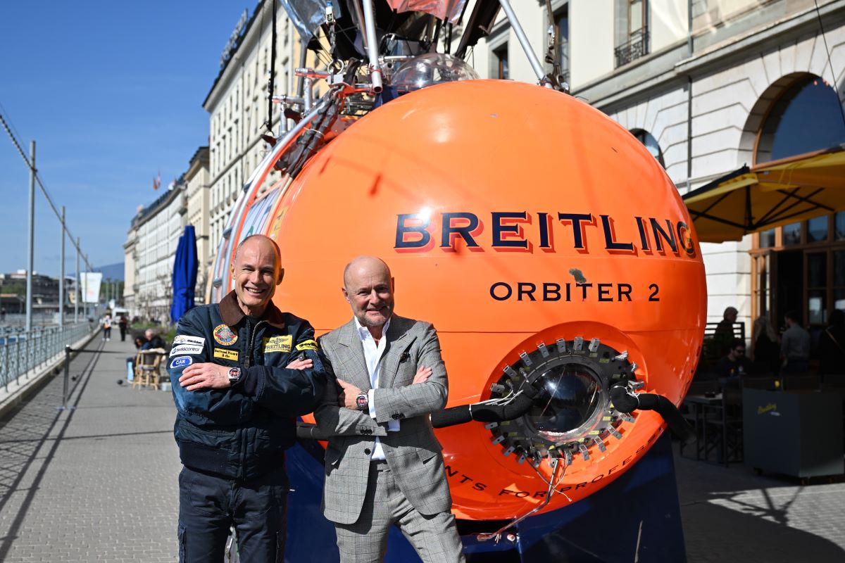 Breitling apoia voo sustentável ao redor do globo