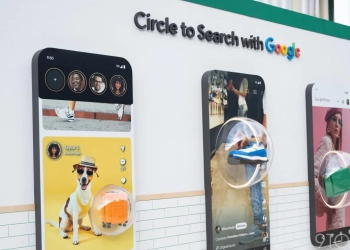 Google circle to search