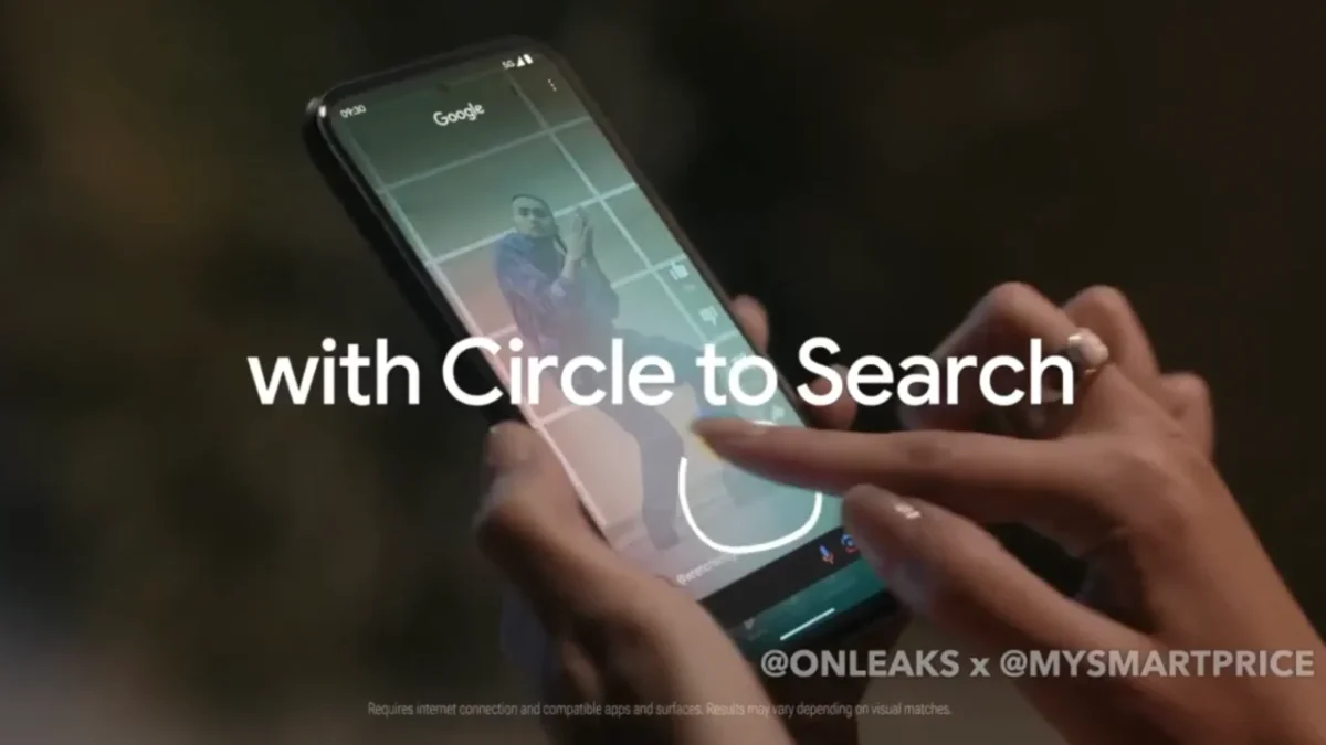 Google Pixel 8a Circle to Search