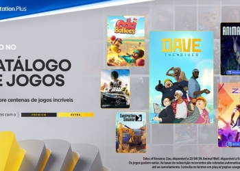 Playstation plus com novidades gratuitas em abril
