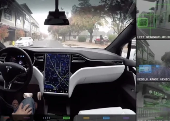 Tesla model x acidente