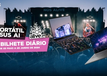 Asus regressa ao nos alive com portáteis de ia e campanha especial